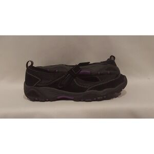 Propet Womens Black Blazer Mary Jane Slip-On Sandal Sneakers Walking Shoe Size 9